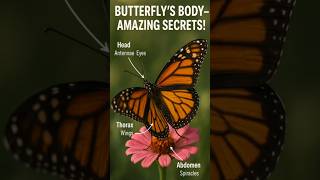 Titli ka Sharir – Butterfly Body Parts Explained for Kids | #shorts