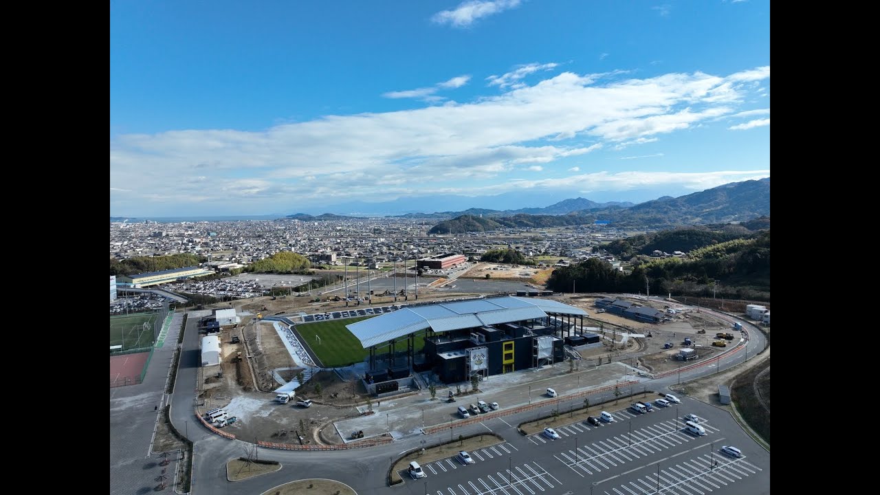 里山スタジアムの様子（2022.12.24)