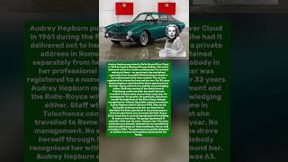 The Rolls-Royce Audrey Hepburn Kept Hidden in Rome — Found Sealed After She Died