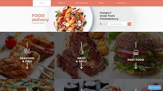 Catering Responsive Website Template by WT - 58276