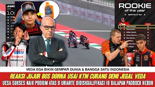 🔥 MOTO3 IN SHOCK❗️KTM PENALIZED FOR BIKE TAMPERING TO STOP VEDA~DORNA BOSS PRAISES VEDA’S HONESTY...