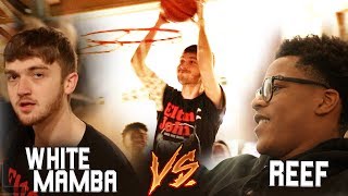 Shareef O'Neal MINI HOOP 3V3 VS WHITE MAMBA \& Josh Christopher!