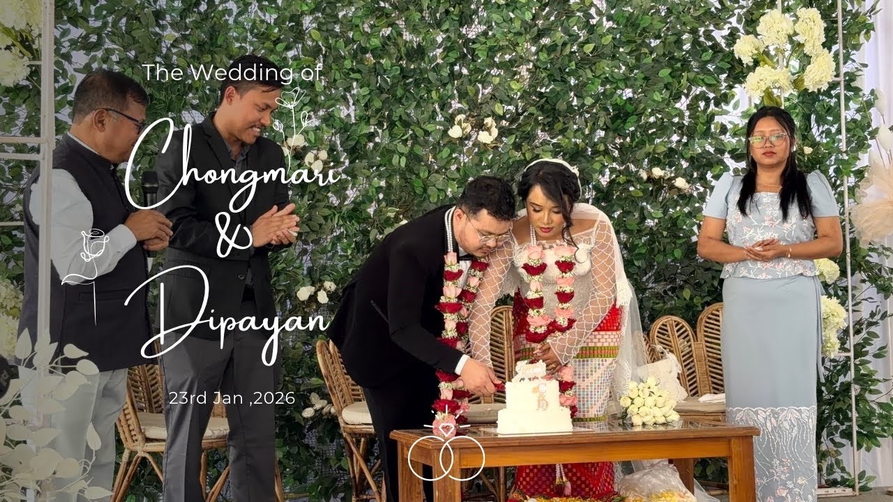 Chongmari weds Dipayan 💍👰🏻‍♀️💒| Tried famous BAKLAVA for the first time all the way from dubai