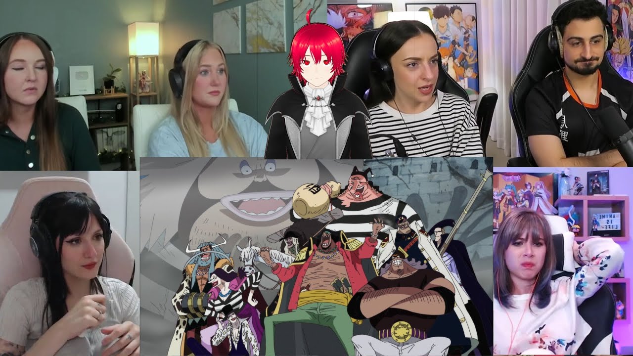 "Blackbeard and His Crew Arrive at Marineford" | Episode 484 | One Piece Reaction Mashup