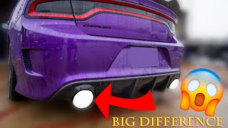 THESE 5 INCH TIPS MADE A DIFFERENCE IN HOW MY 2019 DODGE CHARGER SOUND.