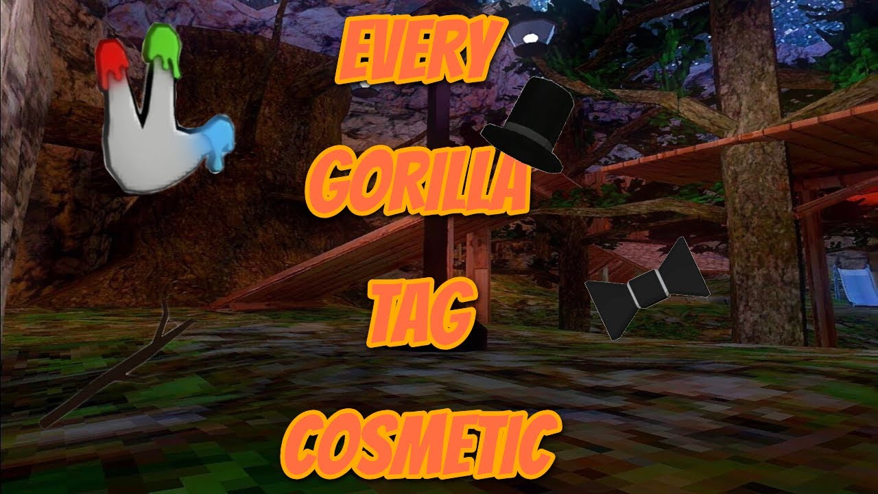 how to get every gorilla tag cosmetic no pc