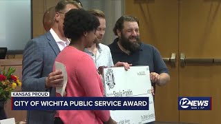 City of Wichita honors treasurer with Excellence in Public Service award