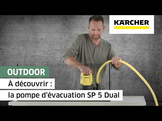 Kärcher lance la SP5 Dual, une pompe d'évacuation 2 en 1 - Univers Habitat