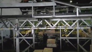 4 axis servo palletizing system