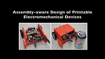 Assembly-aware Design of Printable Electromechanical Devices (ACM UIST 2018 Preview)