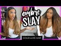 #HAIRWEEK How To Clip in Ombre Extensions BLEND SIS! Goldiluxe Hair