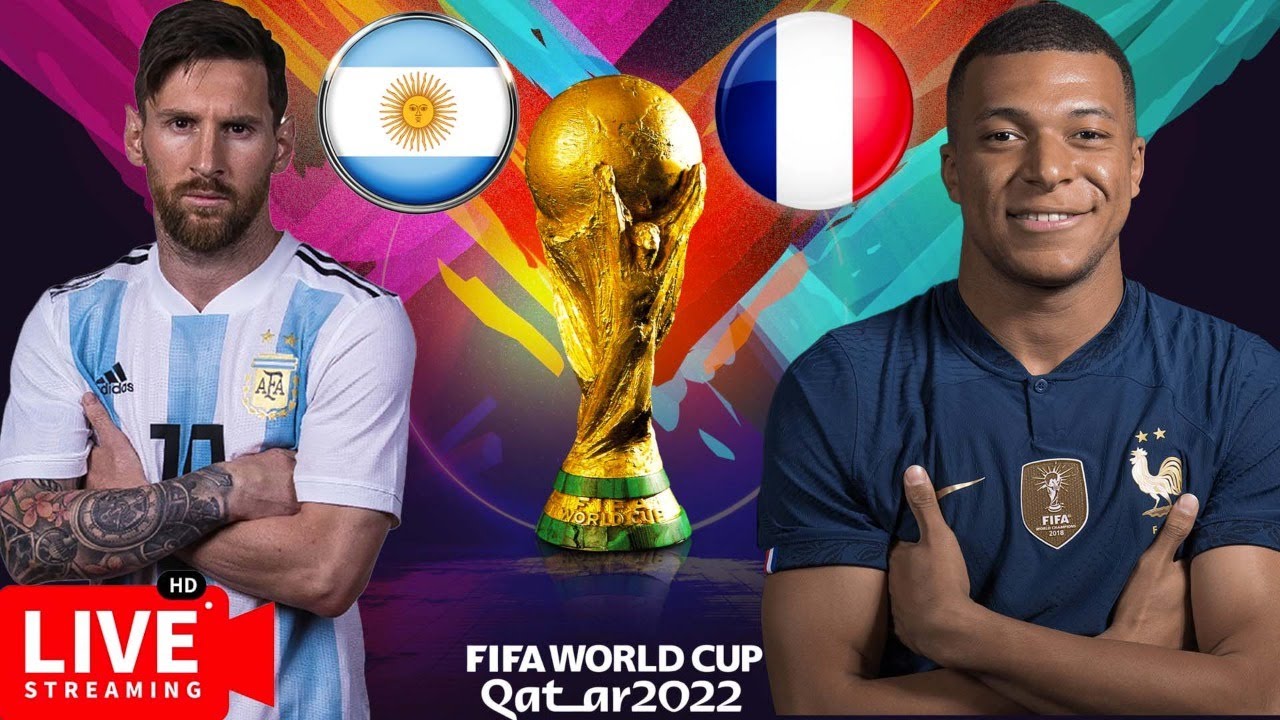 Argentina 3 v 3 France World Cup Final Live Watch along