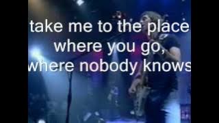 oasis-don't look back in anger live with lyrics