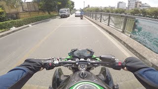 Walking around with Kawasaki z800 (Dạo phố cùng Kawasaki z800)