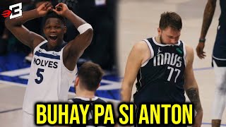 NakaISA pa ang Wolves Ngiting Tagumpay si Anthony Edwards | Masyadong NaExcite Ang Mavericks