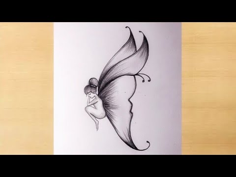 Butterfly Drawing {6 Easy Steps}! - The Graphics Fairy