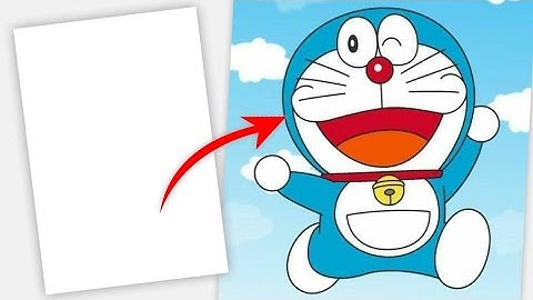 How to Draw Doraemon Drawing, Cartoon Drawing 