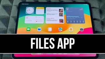 Files App Explained on iPad Pro 13"