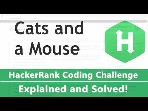 Cats and a Mouse HackerRank Solution Solved with Python