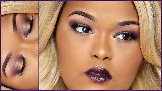 Vampy Purple Fall Makeup Tutorial |BrianaLeeBeauty|