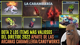 DOTA 2 LOS ITEMS MÁS VALIOSOS DEL DIRETIDE 2022 APARTE DE LAS ARCANAS CARAMELERÍA / CANDYWORKS