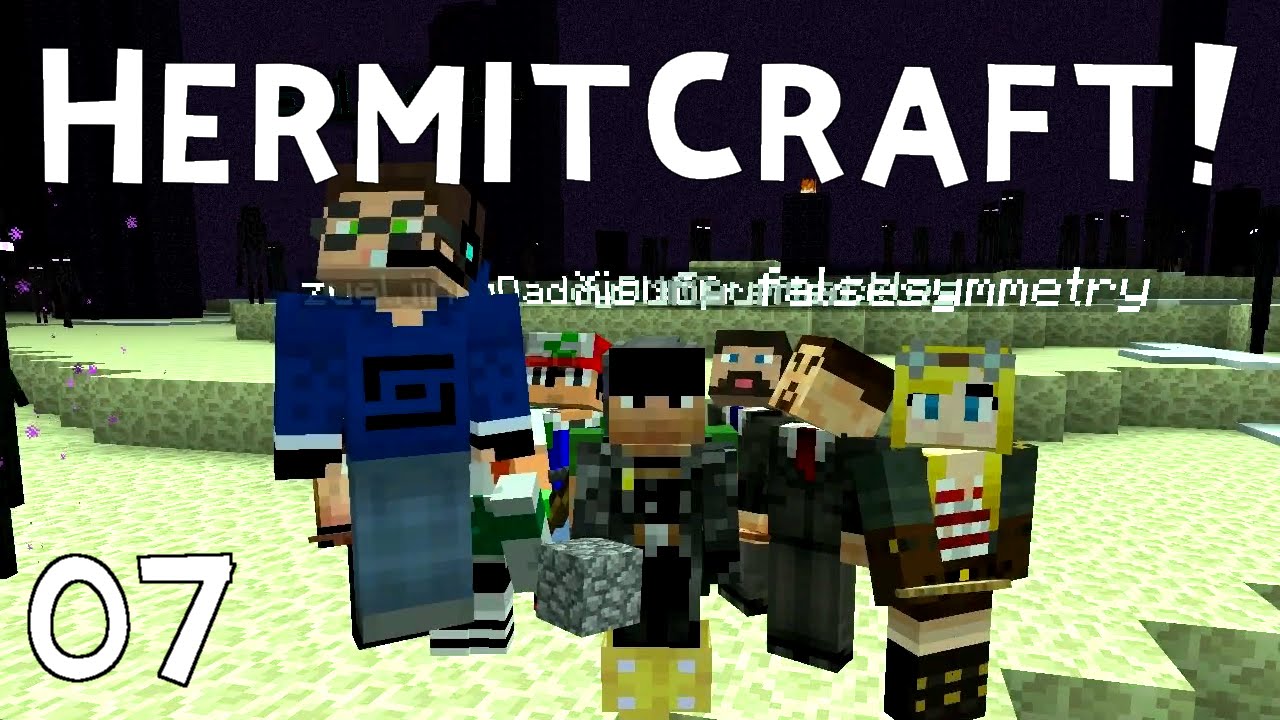 Minecraft HermitCraft Amplified - PRO MINECRAFTERS VS. ENDER DRAGON [E07]