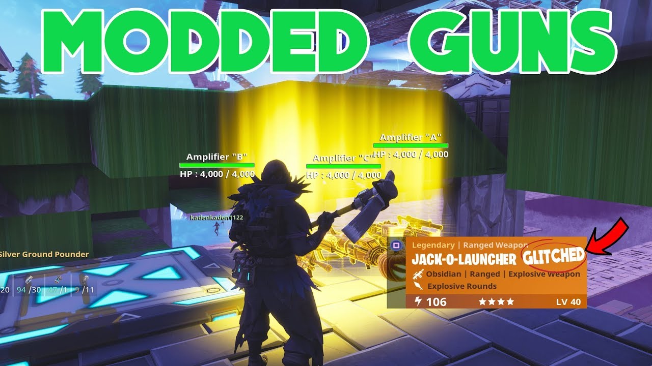 Modded 160 Guns Scammer Scammed Himself Scammer Gets Scammed Fortnite Save The World Youtube