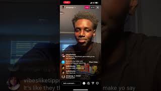 This Man Sit On Instagram And Bigo Live And Bully Shamar But Cant Take The Heat