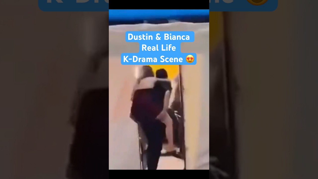 Dustin Carries Bianca | Real-Life KDrama Moment 