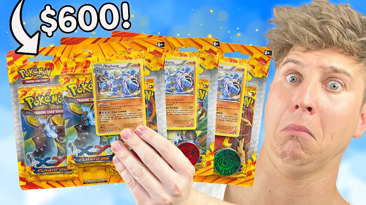 I Opened $600 FlashFire Pokemon Blisters...