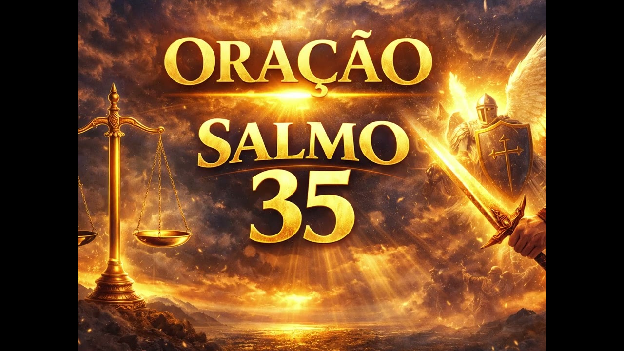 DEUS VAI LUTAR POR VOCÊ HOJE 🔥ORAÇÃO PODEROSA SALMO 35 CONTRA INVEJA E INJUSTIÇA #justiça #fé #deus
