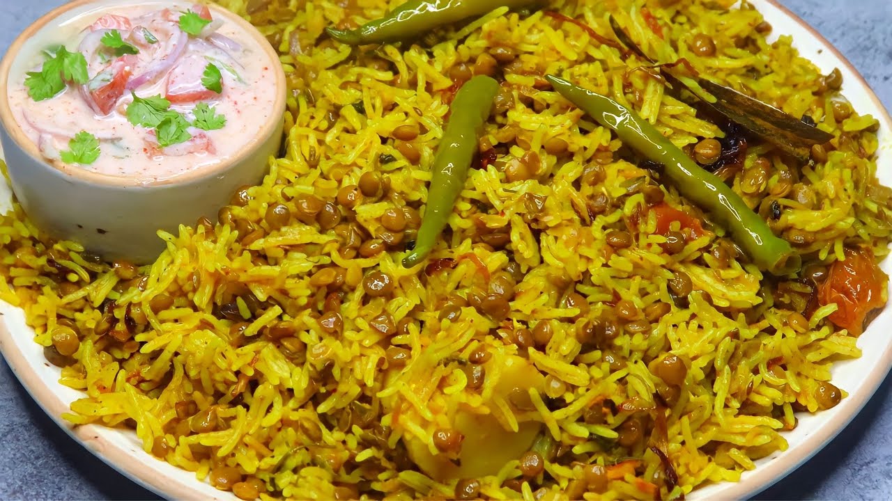 Masaledar Pulao Aise Banae Khane Wale Hath Na Rok Pae Masoor Pulao