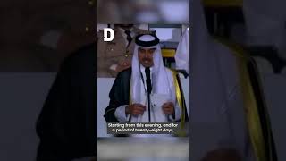 Powerful speech by Qatar’s Amir at the opening ceremony of the FIFA World Cup