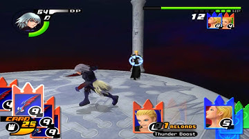 Kingdom Hearts Re:CoM R/R - Larxene (No Damage) (No Sleights) (No Duels) (No Enemy Cards)