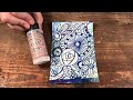 Negative Foiling with Distress Resist Spray