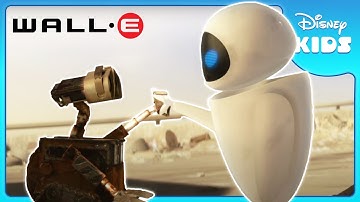 WALL-E & EVE Together! 🤖💓 | WALL-E | Disney Kids