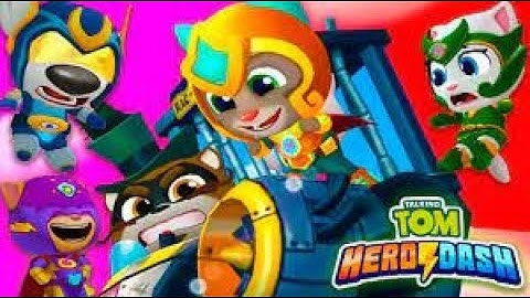NEW TALKING TOM HERO DASH GAMEPLAY Full BOSSES SUPER TOM iOS, Android # 16