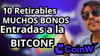Como Ganar 10 Usdt Retirables Bonos Entradas Para La Bitconf En Coinw