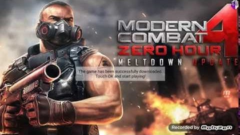 MODERN COMBAT 4 ZERO HOUR  Work 100% In All Devices Free Download+Hacking With Game Gardian