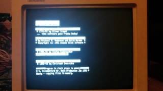 Atari ST booting up