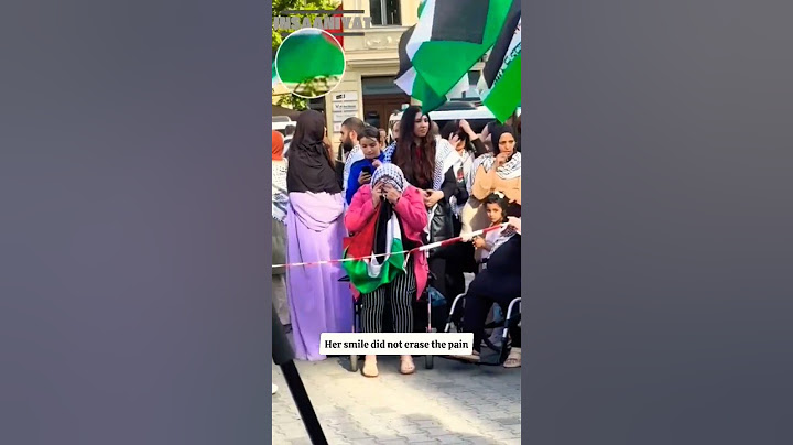 She Smiled — And Palestine Smiled With Her