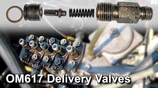 W123 Delivery valve crush washer replacement