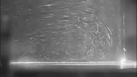 Turbulent Horseshoe Vortex Flow Visualization