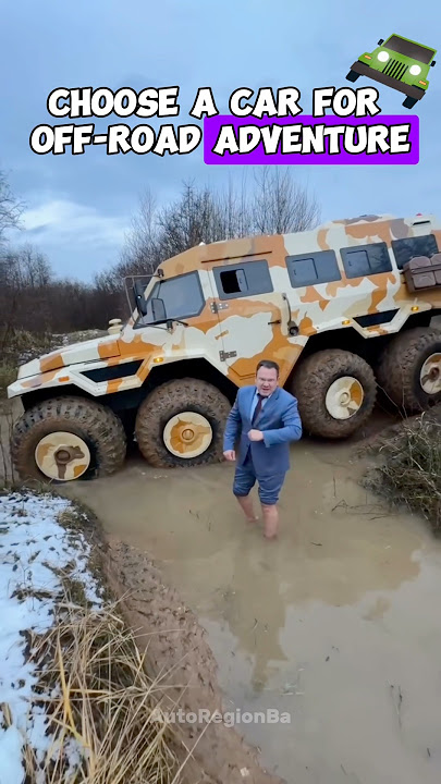 Choose a Car for Off-road adventure 🚙⛰️ #shorts #automobile #offroad #car