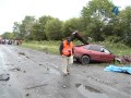 Car Accident Near The Village Of Stari Petlykivtsi Buchach District June 1