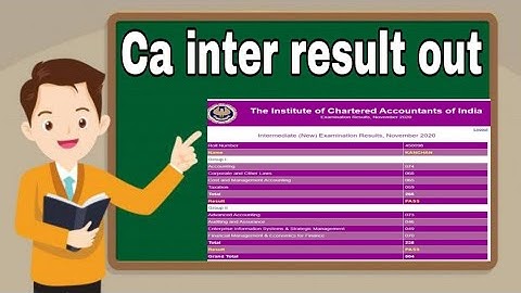 ca inter result dec 21/ca inter dec 21 result date/ca inter result/ca intermediate december result