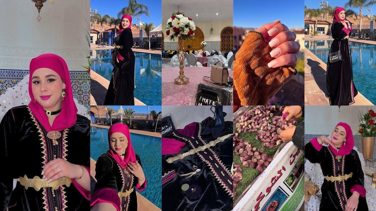 حفل رأس السنة الأمازيغي♊️تحضيراتي🎉أضافر💅🏻قفطان🥻مكياج💄شبعنا نشاط💃🔥