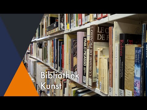 Tour durch die Bibliothek Kunst