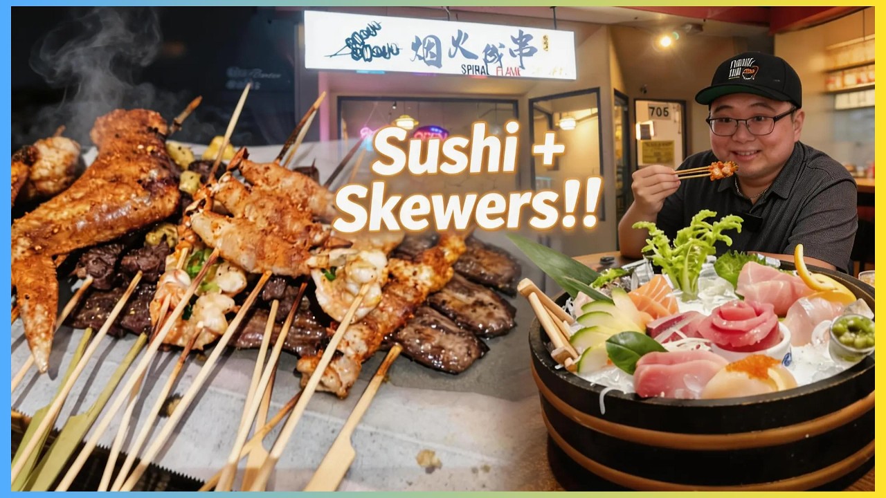 I Tried the New Sushi & Skewer Spot in San Bruno | Here's What