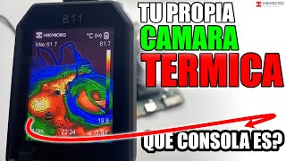 TU NECESITAS TENERLA EN TU TRABAJO CAMARA TERMOGRAFICA HIKMICRO B11